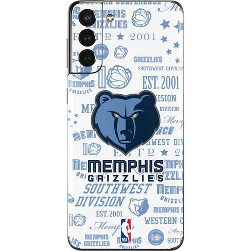 NBA Memphis Grizzlies Historic Blast Galaxy S21 Plus 5G Skin